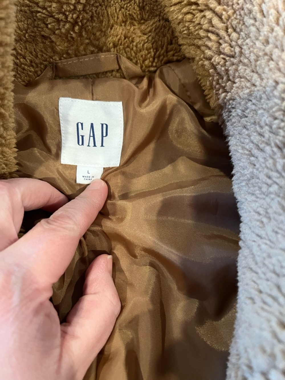 GAP Teddy Coat - Picture 4 of 6
